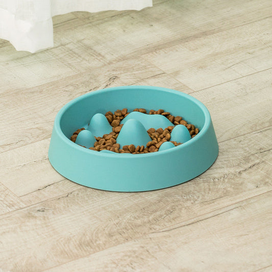 Pet Slow Food Bowl – Anti-Choke Feeding Bowl for Dogs & Cats