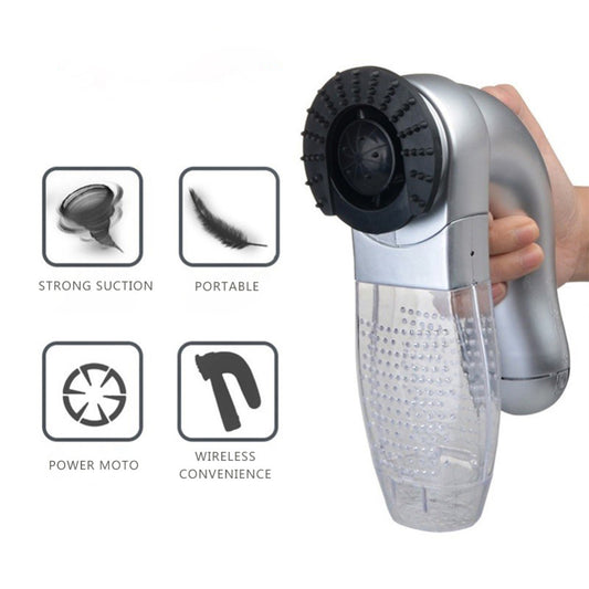 Electric Pet Hair Remover – Portable Vacuum Cleaner & Fur Brush for Dogs and Cats Grooming & Cleaning