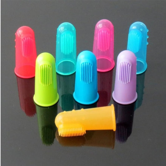 Super Soft Pet Finger Toothbrush – Dog & Cat Dental Cleaning Brush
