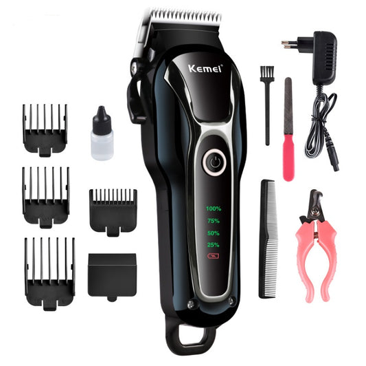 Electric Pet Clipper & Scissors – Professional Dog & Cat Hair Trimmer, Grooming Shaver & Pet Hair Cutter