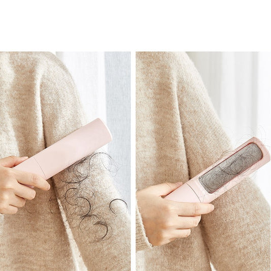 Reusable Pet Hair Remover Brush – Portable Self-Cleaning Lint Roller for Cat & Dog Fur, Hair & Dust Removal Tool