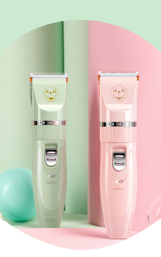Wireless Pet Hair Trimmer Set – Rechargeable Grooming Clippers for Dogs & Cats