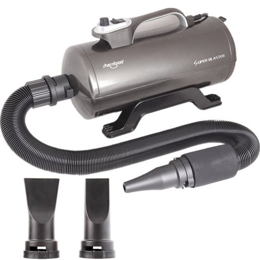 Super Hurricane Pet Hair Dryer – Large Dog Double Motor Water Blower