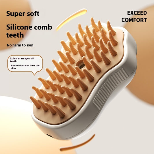 Pet Spray Comb Brush – Grooming Tool for Cats & Dogs Hair Care