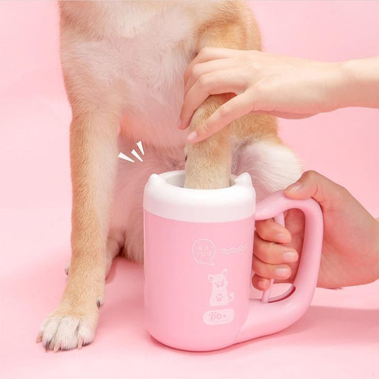 Pet Paw Cleaner Cup – Silicone Dog & Cat Foot Washing Brush for Easy Paw Cleaning