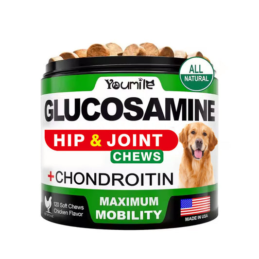 Pet Hip & Joint Supplement – Chondroitin for Dogs & Cats, Supports Mobility, Cartilage & Joint Health