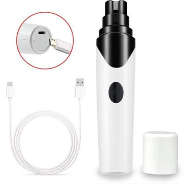 Electric Pet Nail Clippers – Dog & Cat Nail Trimmer with Cleaning & Safe Sharpening Function