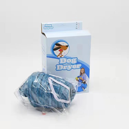 Pet Bath Drying Bag – Dog & Cat Grooming Towel for Fast Fur Drying