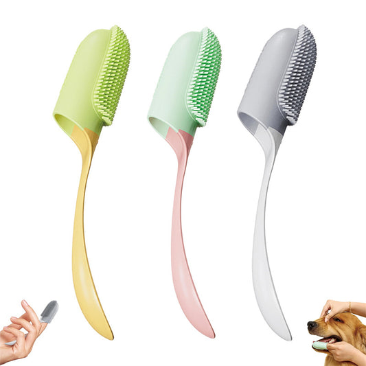 Pet Finger Toothbrush – Soft Silicone Dog & Cat Oral Cleaning Tool