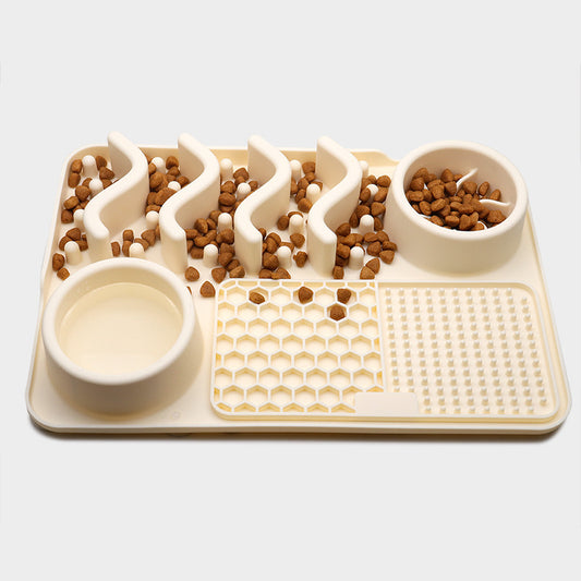 Dog Silicone Licking Mat – Multifunctional Pet Food & Smelling Pad