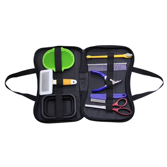 Pet Grooming Tools Set – Complete Dog & Cat Hair Removal and Cleaning Kit