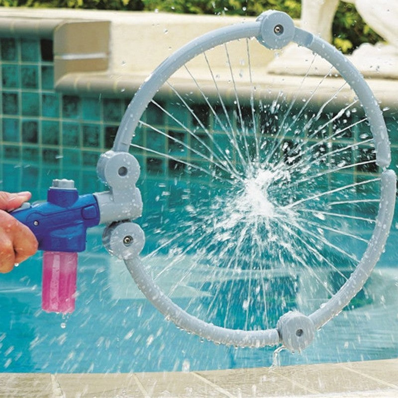 One-Key Foldable Pet Cleaning Hose – Easy Bathing Tool for Dogs & Cats