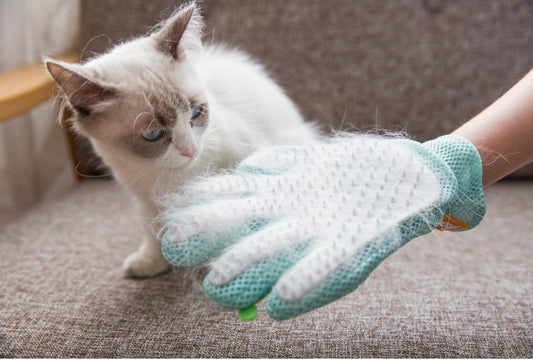Pet Hair Removal Brush – Dog & Cat Grooming Brush for Shedding & Fur Cleaning