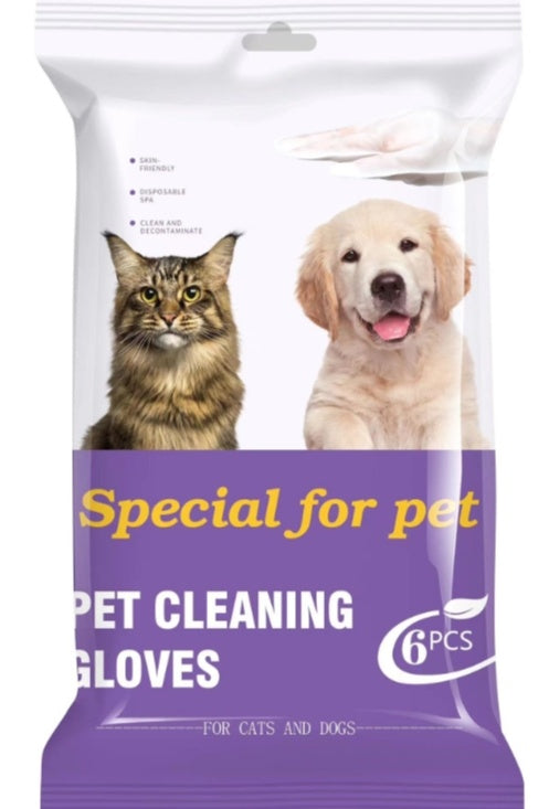 Pet Cleaning & Deodorizing Bathing Wipes – Coconut Oil Grooming Wipes for Dogs & Cats, Daily Care and Travel, Hypoallergenic