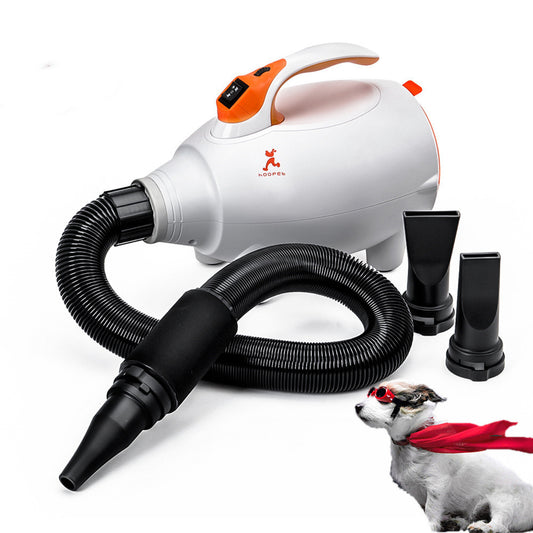 High-Power Pet Hair Dryer – Large & Small Dog Water Blower for Grooming