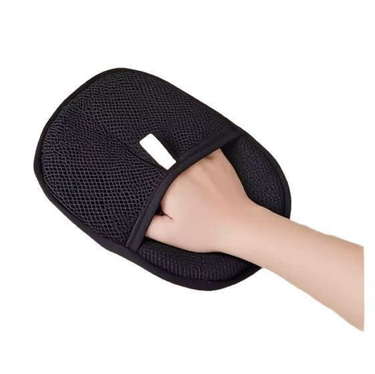 Pet Hair Remover Glove – Deshedding Brush Mitt for Dogs, Cats & Rabbits with Long, Short & Curly Hair