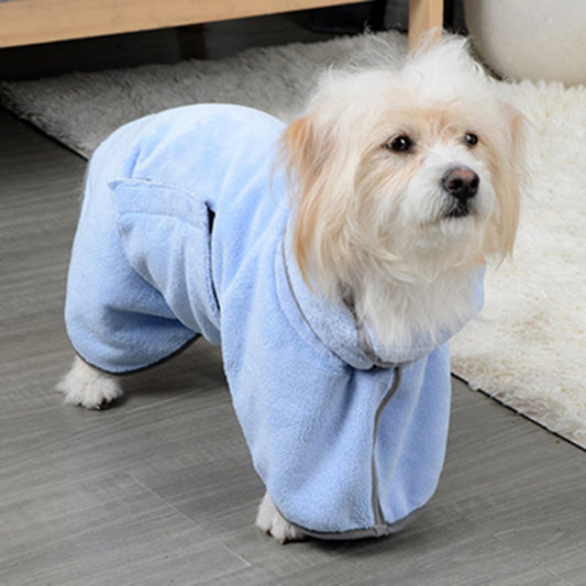 Quick-Drying Pet Towel – Microfiber Absorbent Bathrobe for Dogs & Cats