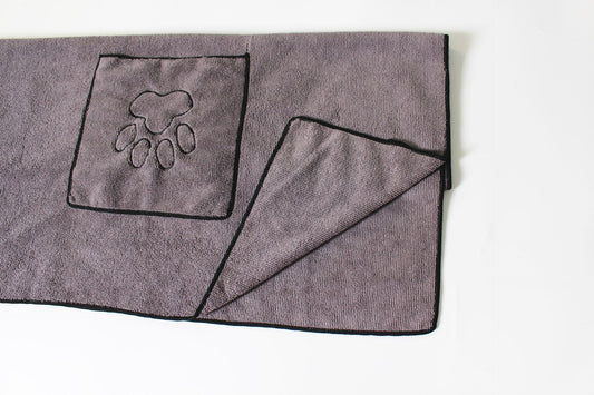 Microfiber Pet Towel – Super Absorbent Bath Towel for Dogs & Cats