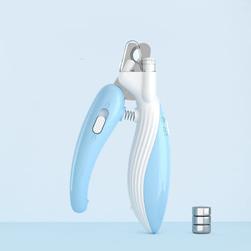 LED Electric Pet Nail Clippers – Dog & Cat Nail Grinder with Light for Safe Grooming