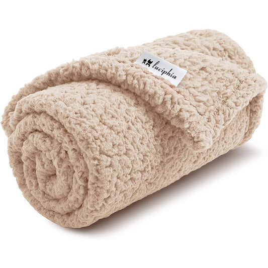 Shu Cotton Velvet Pet Blanket – Warm & Soft Blanket for Dogs & Cats