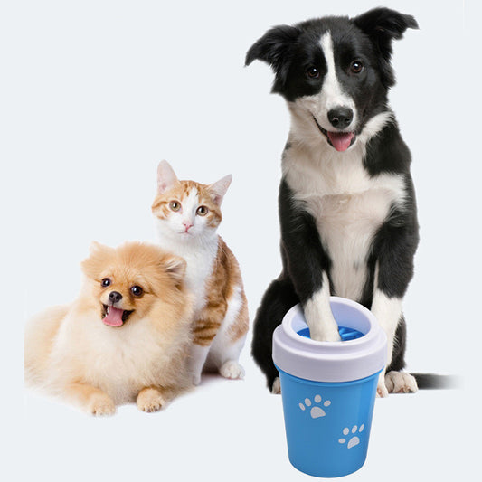 Pet Foot Care Silicone Brush – Dog & Cat Paw Cleaning Tool