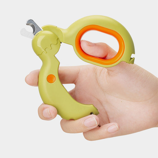 Creamy Donut Pet Nail Clippers – Safe & Comfortable Trimmer for Cats and Dogs