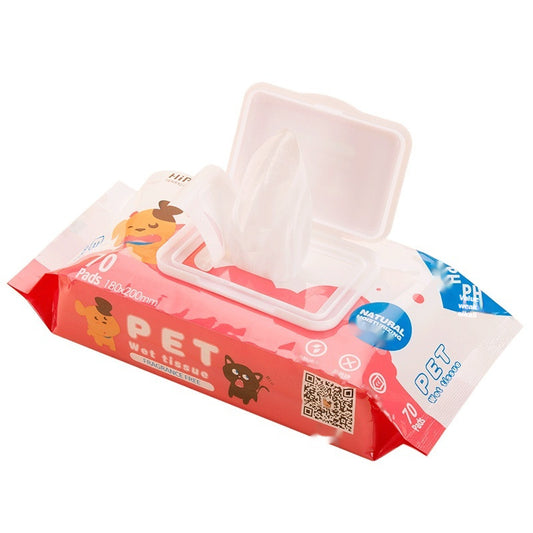 Pet Wet Wipes – Gentle Cleaning Wipes for Dogs & Cats, Hypoallergenic