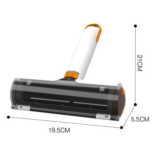 2-in-1 Pet Hair Removal Roller – Portable & Washable Multifunctional Brush for Cats & Dogs